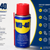 wd 40 multi use lubricant spray 100ml – anti rust, moisture remover & cleaner
